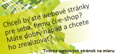 Tvorba webovch strnok na mieru